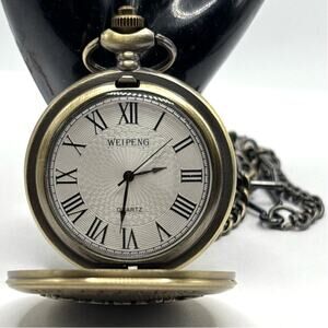 Vintage Grandpa Weipeng Pocket Watch